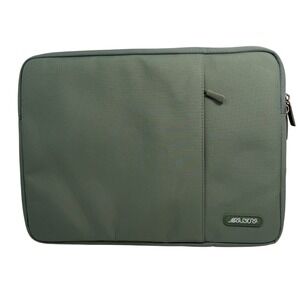 Mosiso Laptop Sleeve Sage Green 13-14 inch Protective Case Fleece Lined Zipper